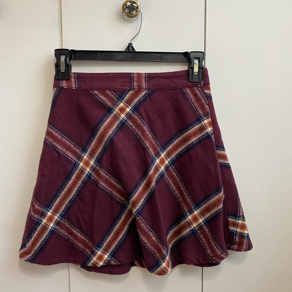 Plaid XS skirt
